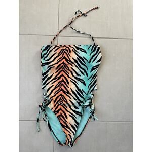 Sugar Beach Swim One Piece Swimsuit Animal Print Swimwear